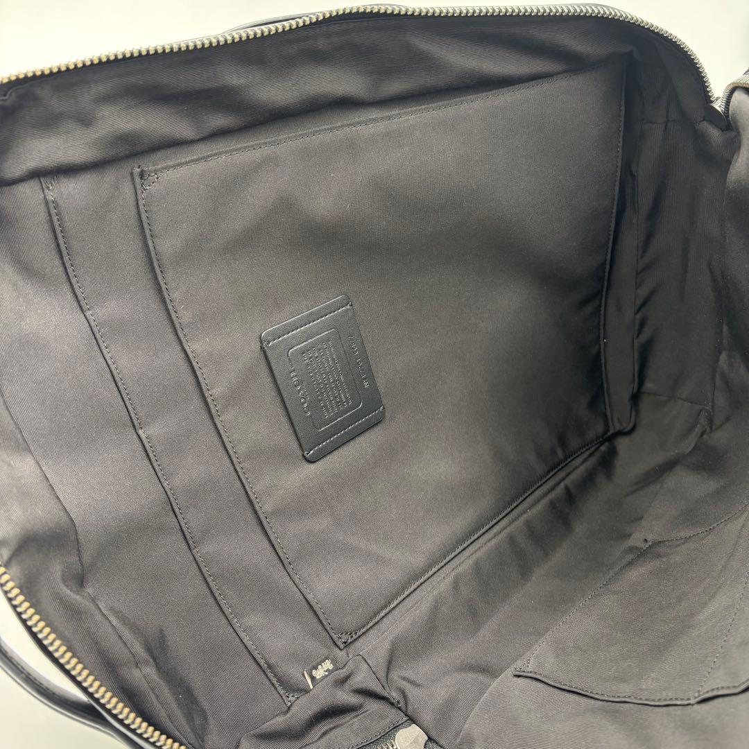 コーチ 3way レザー ビジネスバッグ ブリーフケース リュック C6877