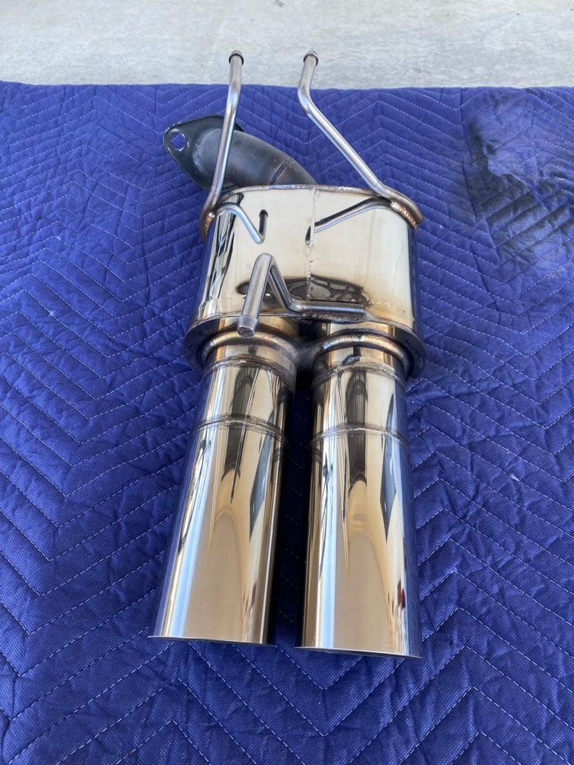 ゼストスパーク ロッソモデロ デュアルエンドパイプマフラー ＋出口延長加工 ゼストスパーク ロッソモデロ デュアルエンドパイプマフラー ＋出口