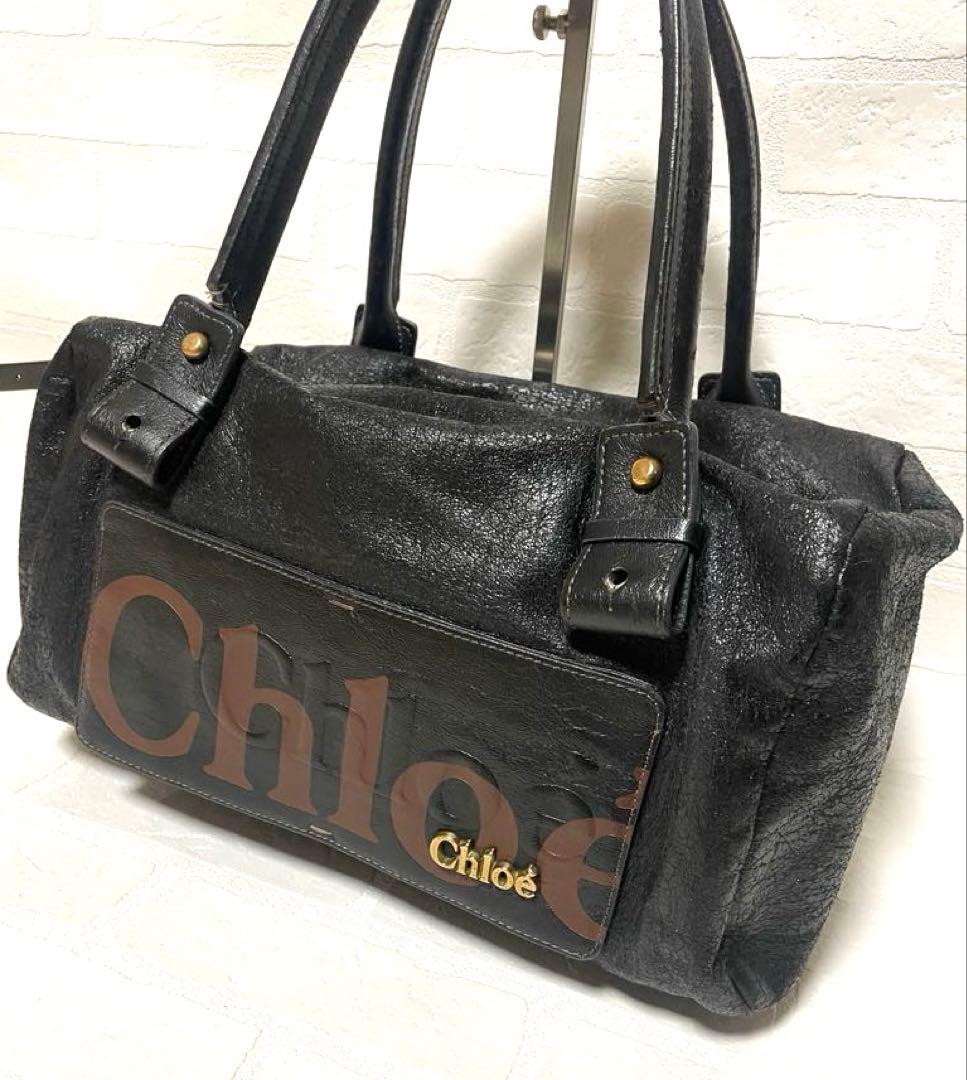 Chloe【クロエ 】ハンドバッグブラックエクリプス ミニボストンバッグ クロエ Chloe ボストンバッグ エクリプス - メルカリ