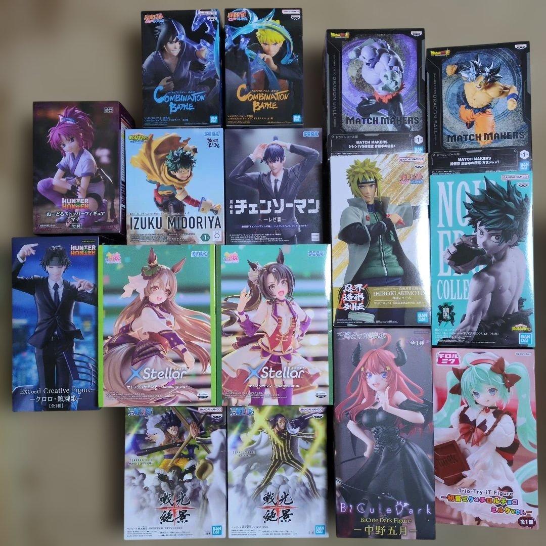 最新プライズフィギュアまとめ売り 16体セット NARUTO 早川アキ ウマ娘