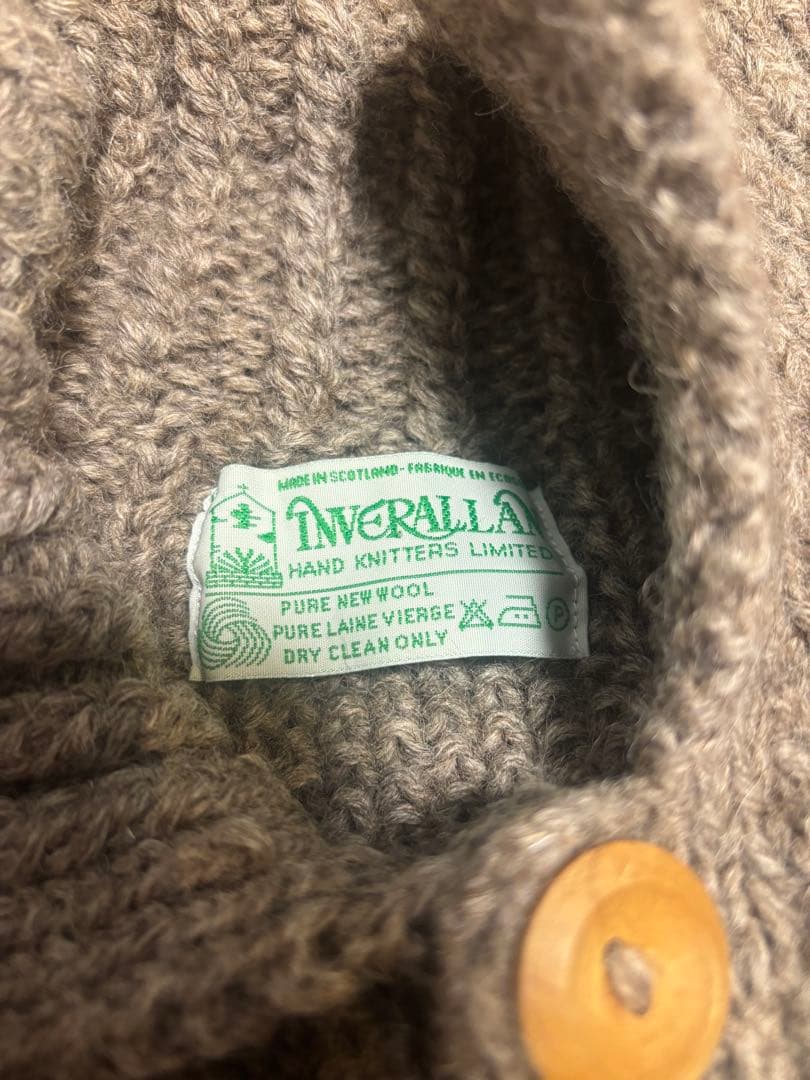 seege_1 様専用INVERALLAN 3Aカーディガン グレーベージュ - メルカリ