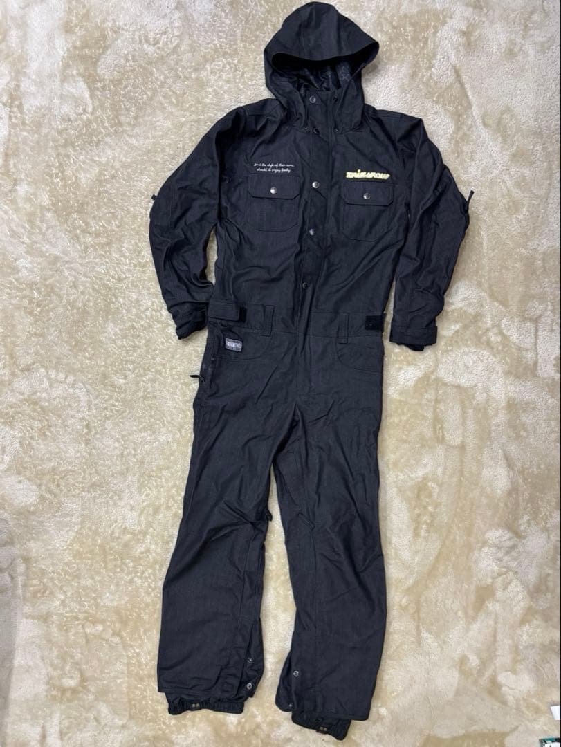 エスティボ スノボウェア スキーウェア つなぎ オールインワン サイズL