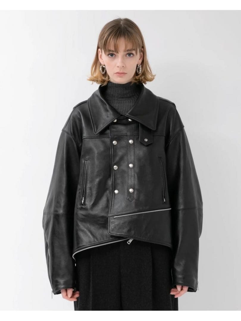 beautiful people ダブルエンドライダースジャケット 超希少42 - メルカリ