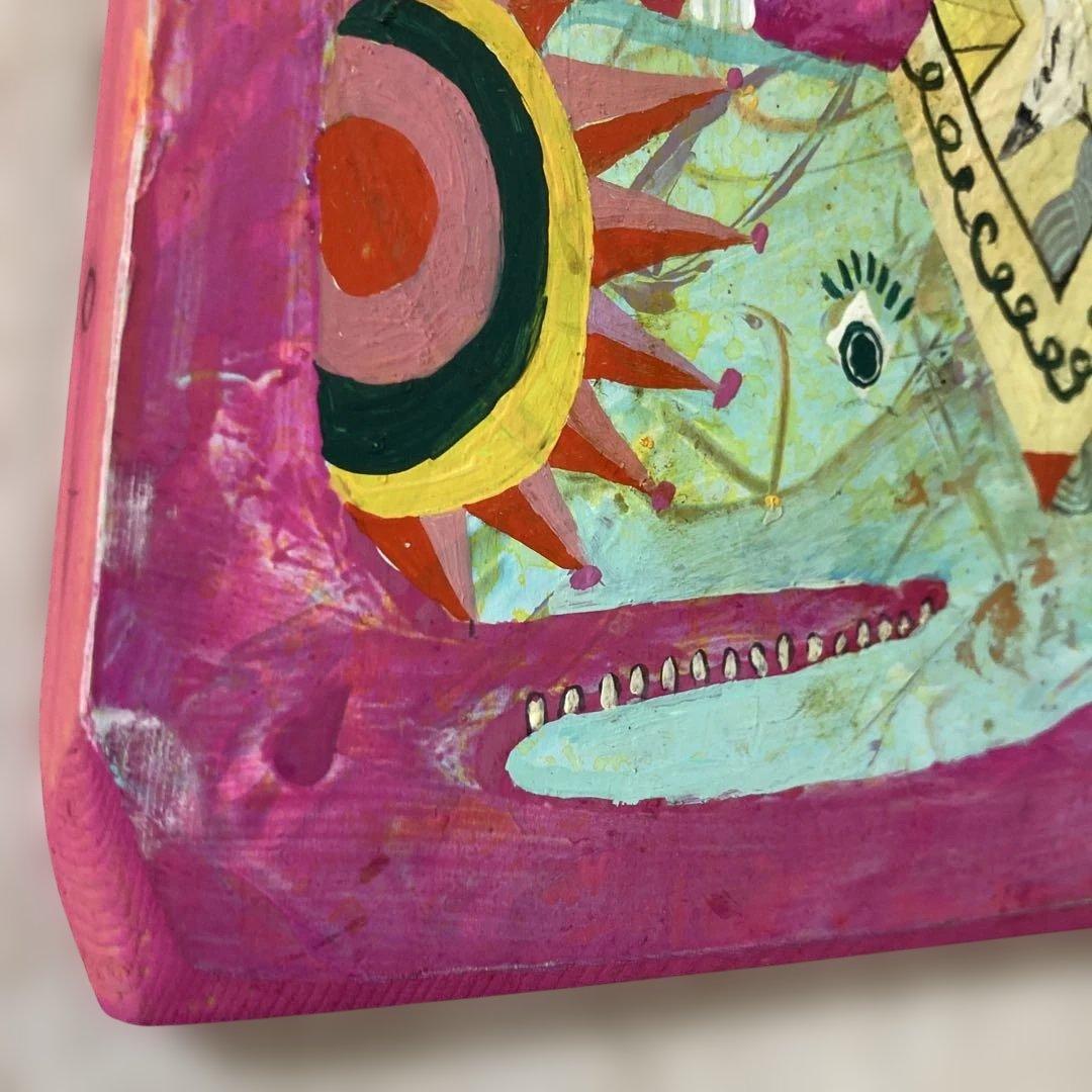 THE CABIN COMPANY ザ・キャビンカンパニー 原画 板絵 クジラ