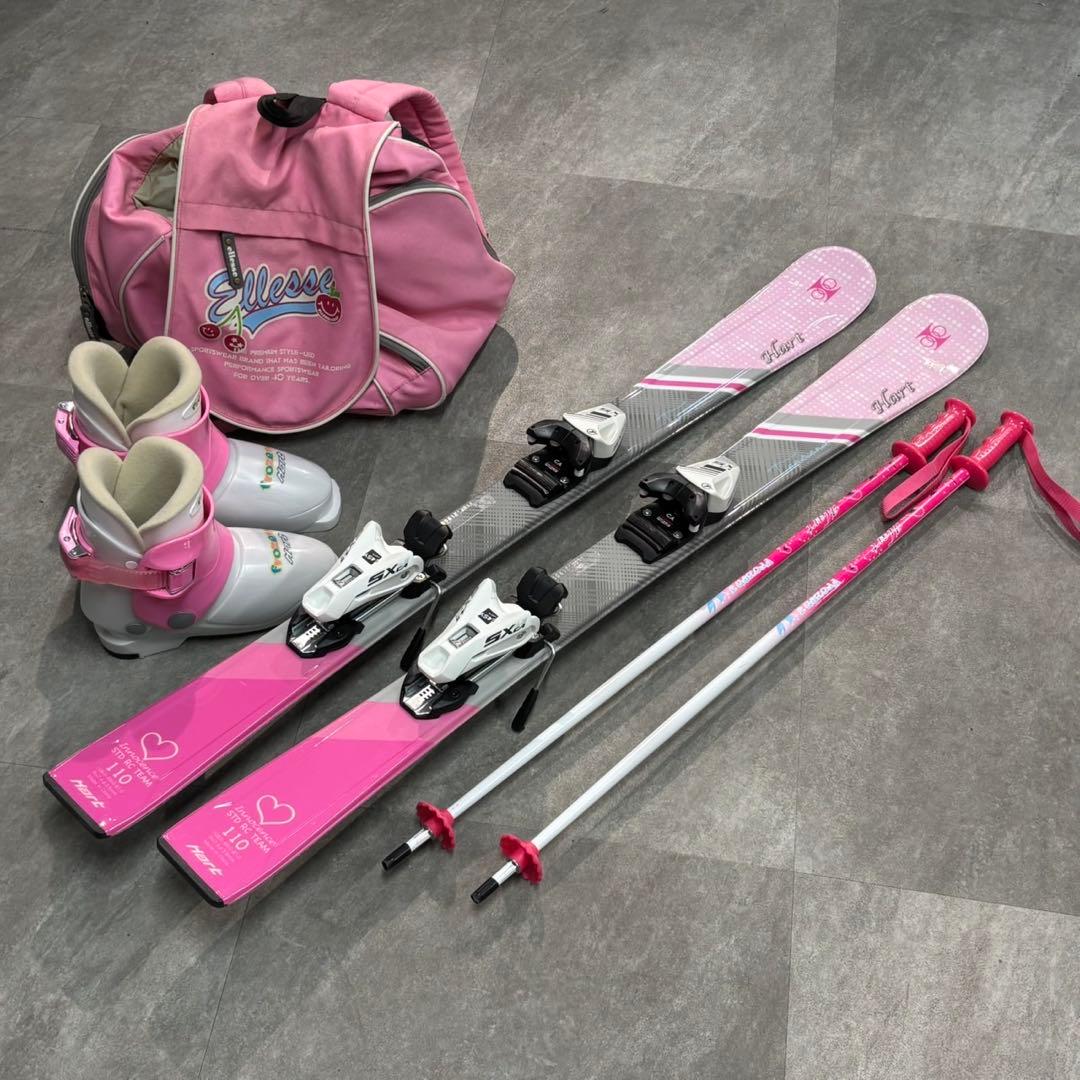 Hart ジュニアスキー 110cm 女の子 ブーツ ストック ハート 札幌 Hart（ハート） Hart Frozen JG リアエントリージュニアスキーブーツ