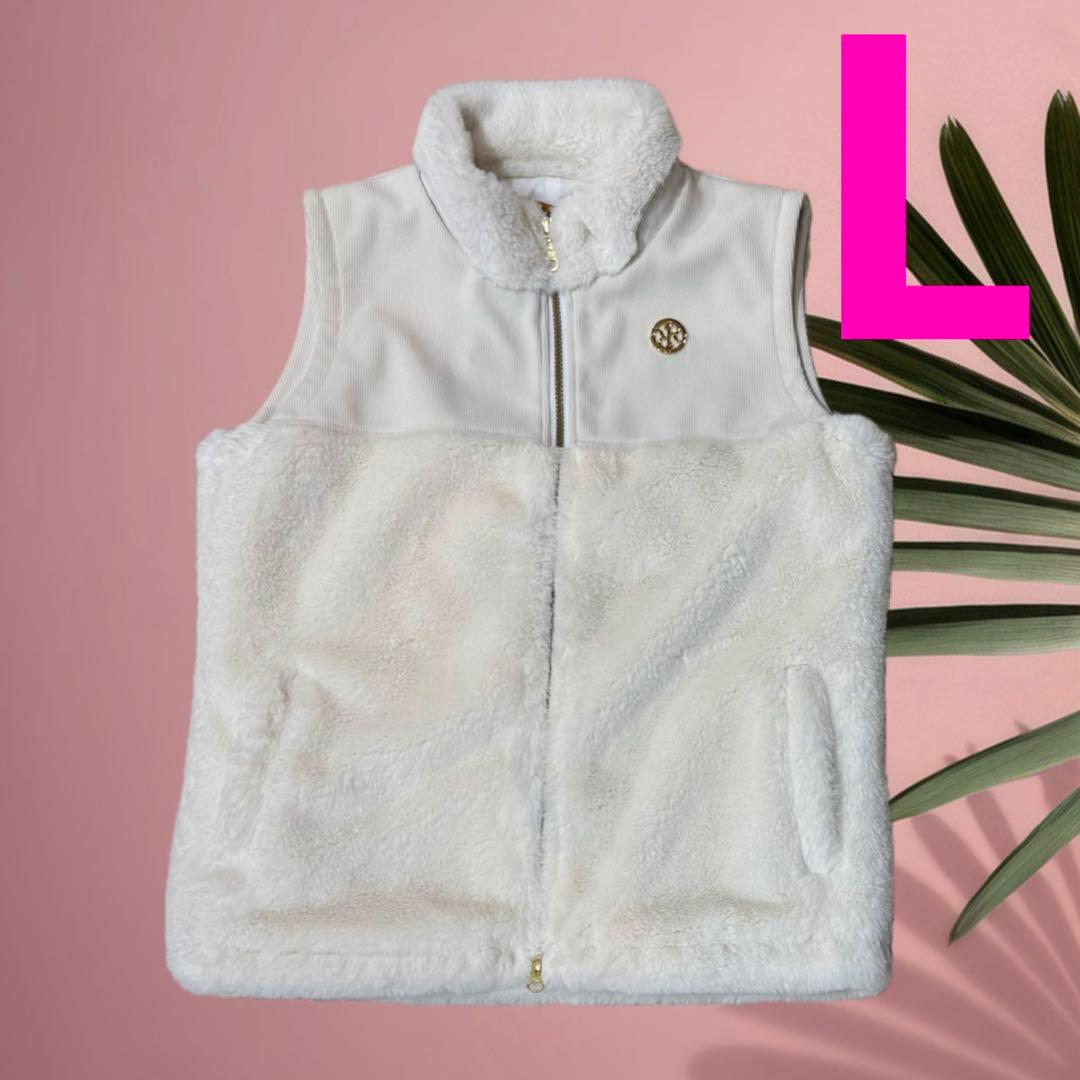 【新品】レザレクション　ファーベスト　白　レディース　Lサイズ dショッピング |レザレクション Resurrection ストレッチ スイッチング