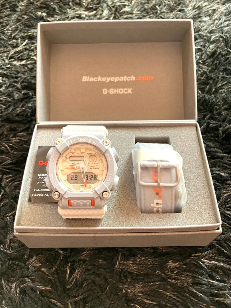 【12/7値下げ】 G-SHOCK BLACK EYE PATCH コラボ G-SHOCK BlackEyePatch コラボレーションモデル DW-5610BEP-2JR メンズ