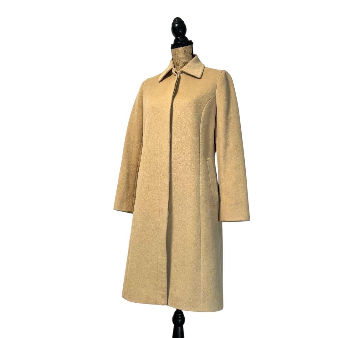 アンゴラ混】【40】BURBERRY BLUE LABEL ロングコート - メルカリ