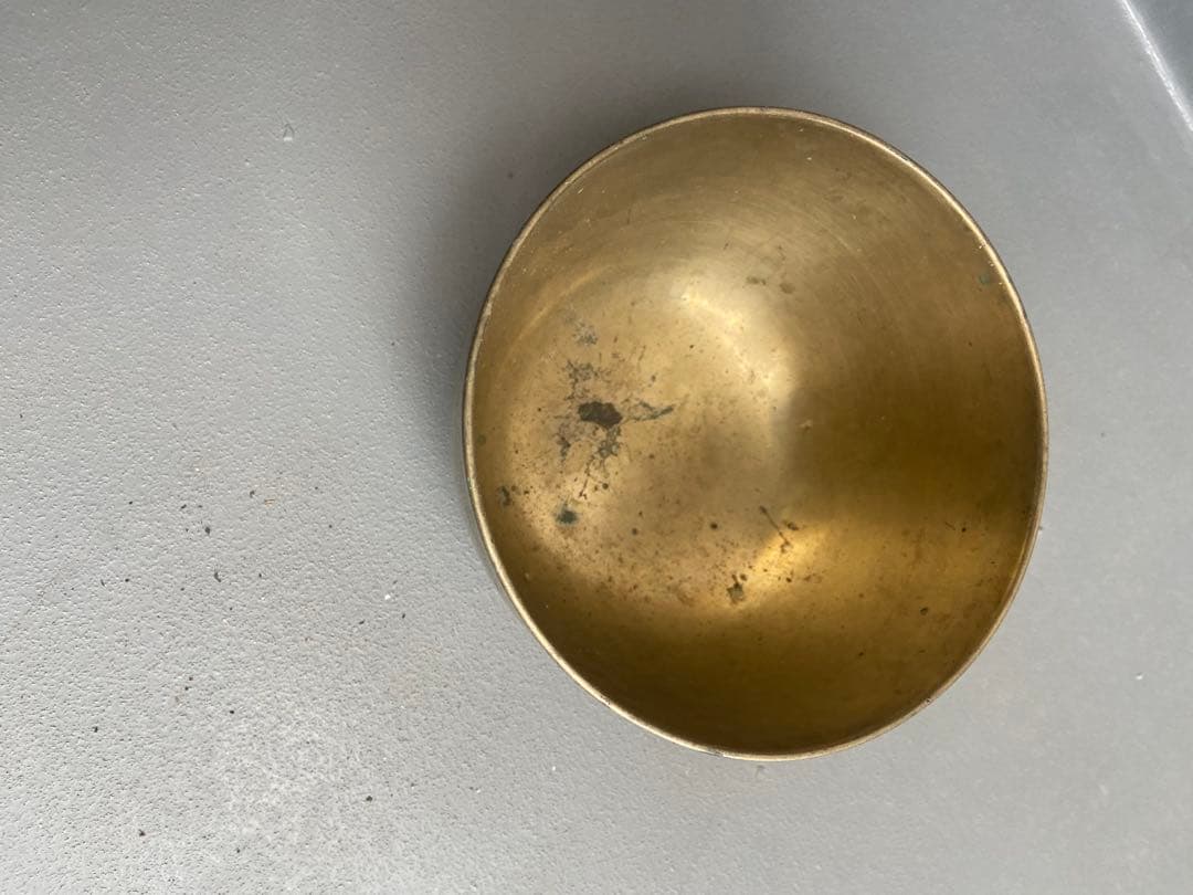 李朝 朝鮮 真鍮 古作 アンティークボウル 李朝期 祭器 古道具 - メルカリ