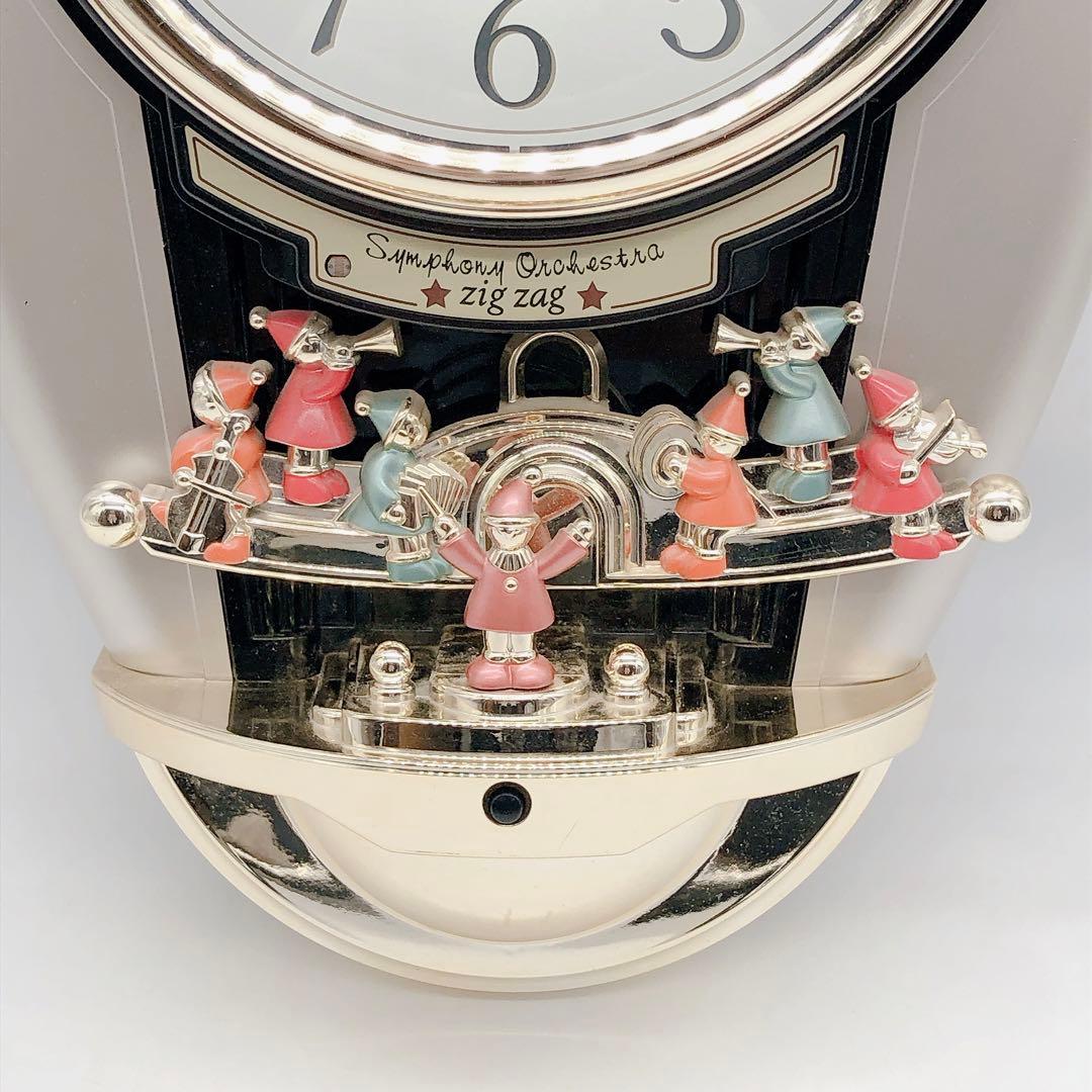 SEIKOセイコー zigzag ジグザグ メロディーからくり掛け時計 - メルカリ