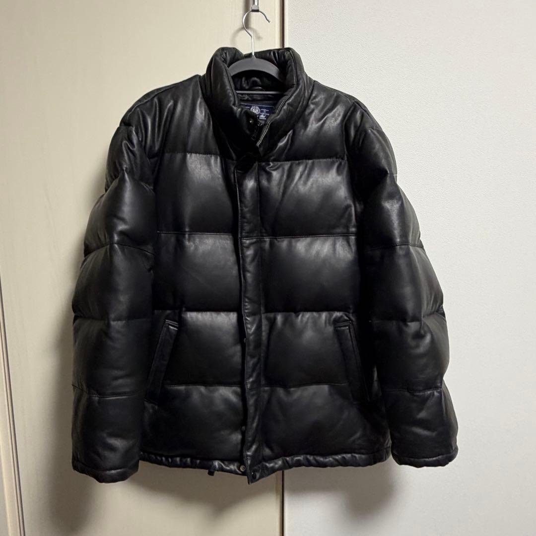 アヴィレックス の本革レザーダウンジャケット AVIREX（アヴィレックス） ダウンジャケット ダウン メンズ : ZOZOTOWN