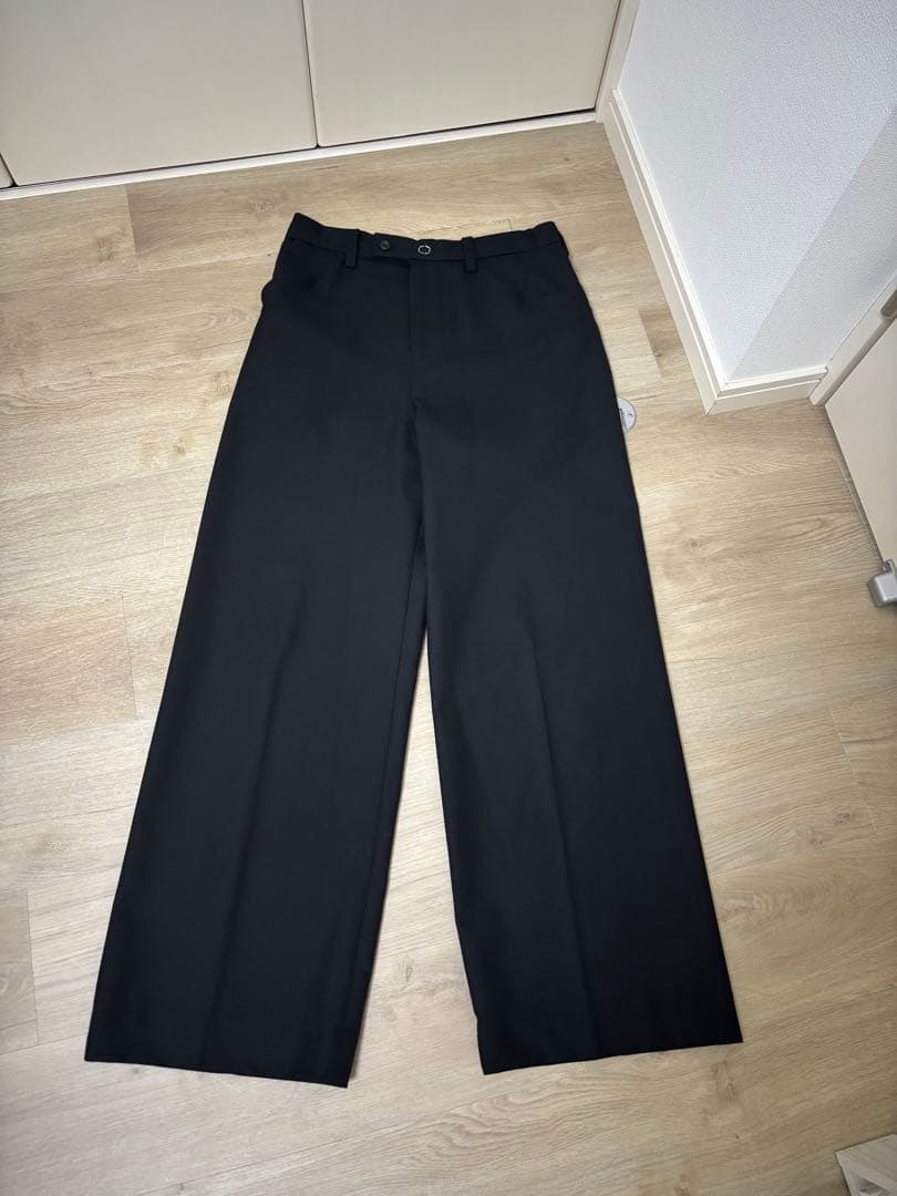 SUNSEA N.M THICKENED w/耳 STRAIGHT PANTS 明日発売、SUNSEA(サンシー)22AW Collectionの新作、N.M Thickened w