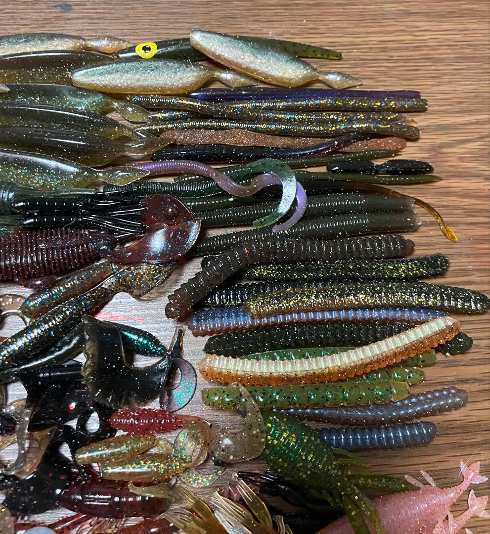 バス釣り ワームまとめ売り 引退品 - メルカリ