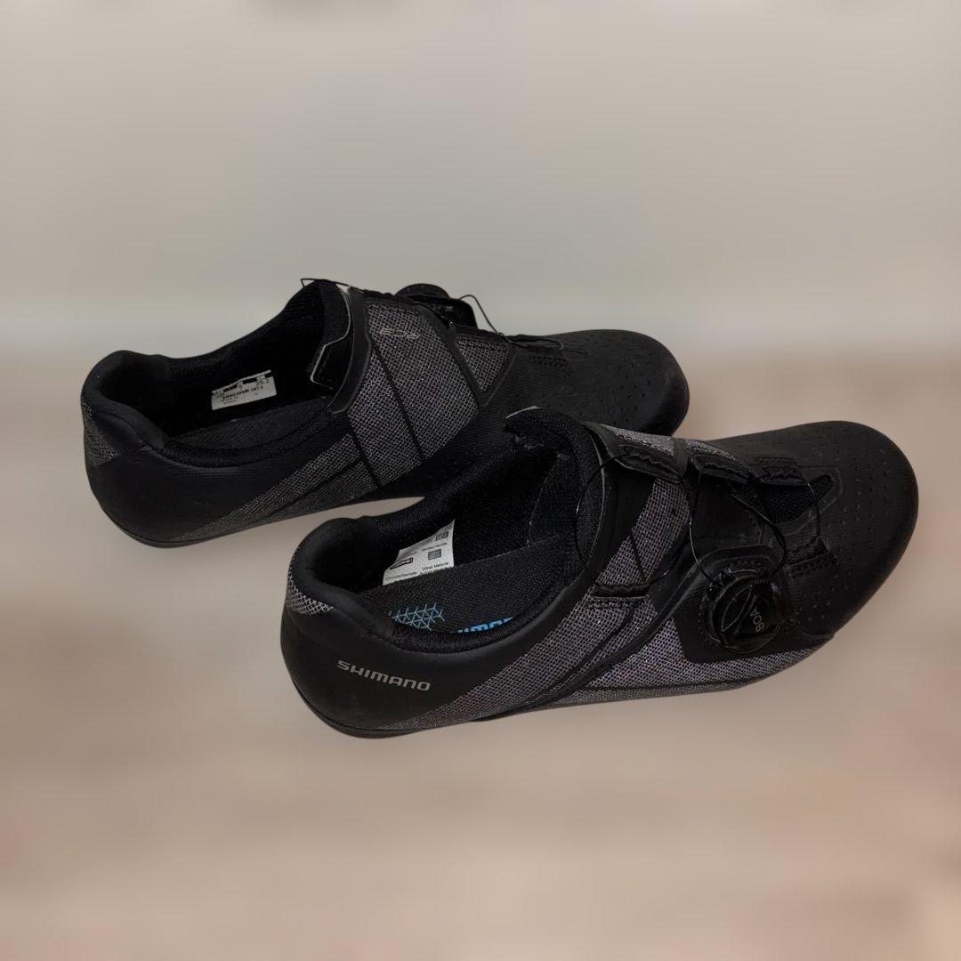 SHIMANO ビンディングシューズ RC3 ブラック サイズ40 25.2cm - メルカリ