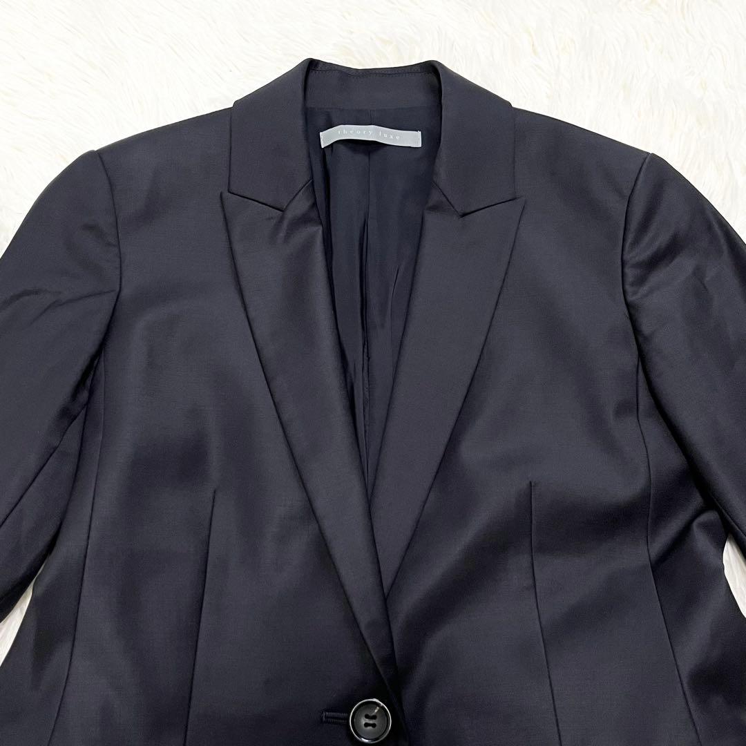 美品✨theory luxe Executive ワンピース セットアップ 濃紺 - メルカリ