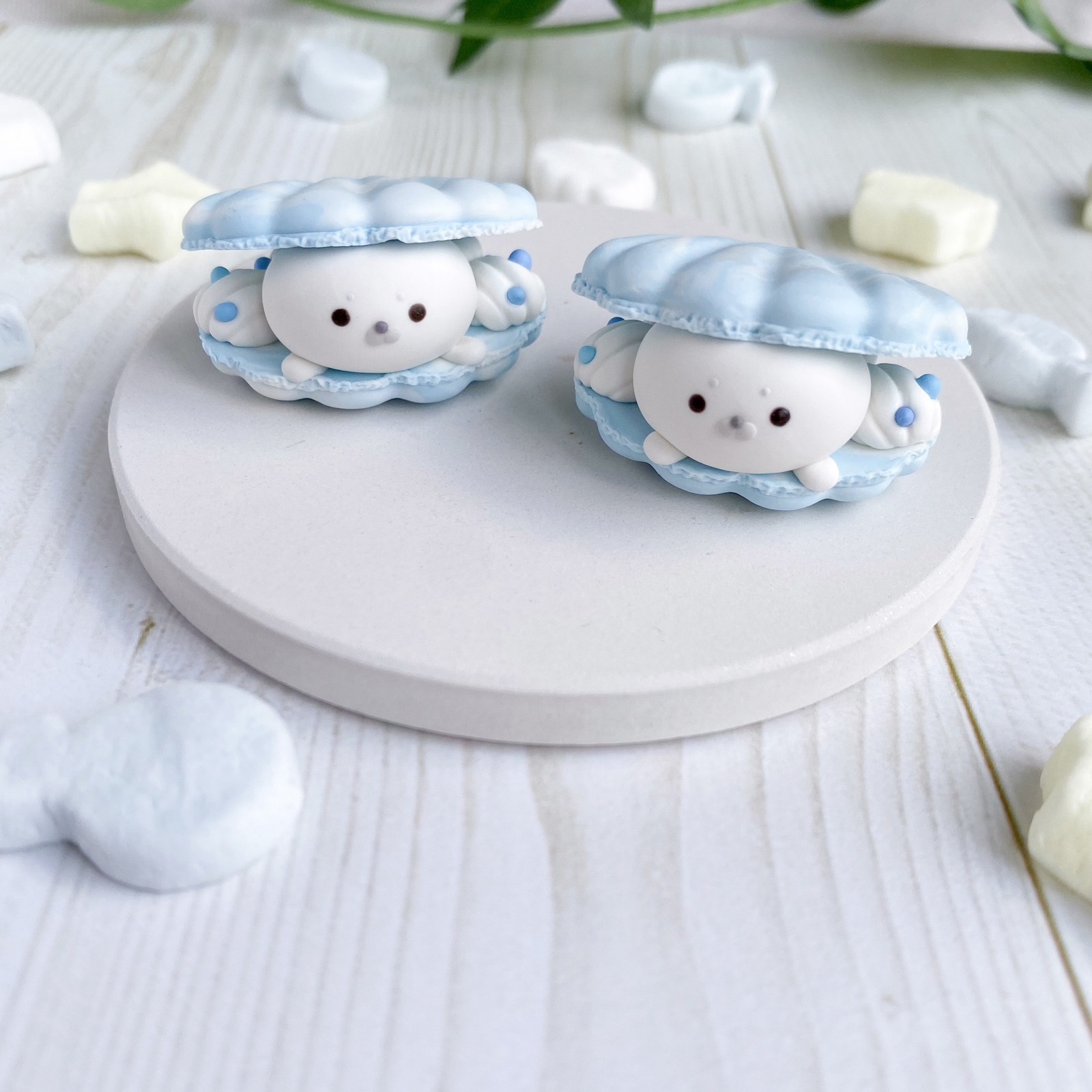 夏のあざらしマカロン - まかろに工房のギャラリー | minne byGMO