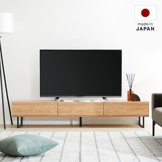 スチール脚がおしゃれな木製テレビ台[幅180] | 【公式】LOWYA(ロウヤ