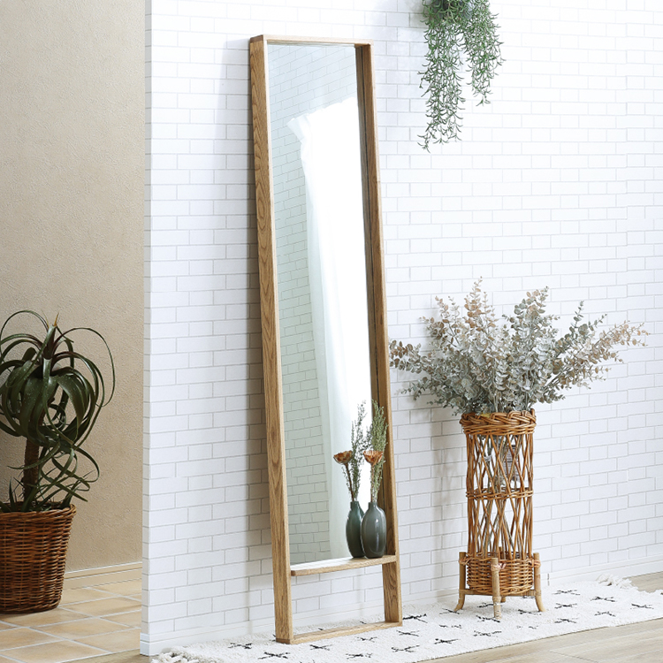 フレジエ スタンドミラー オーク