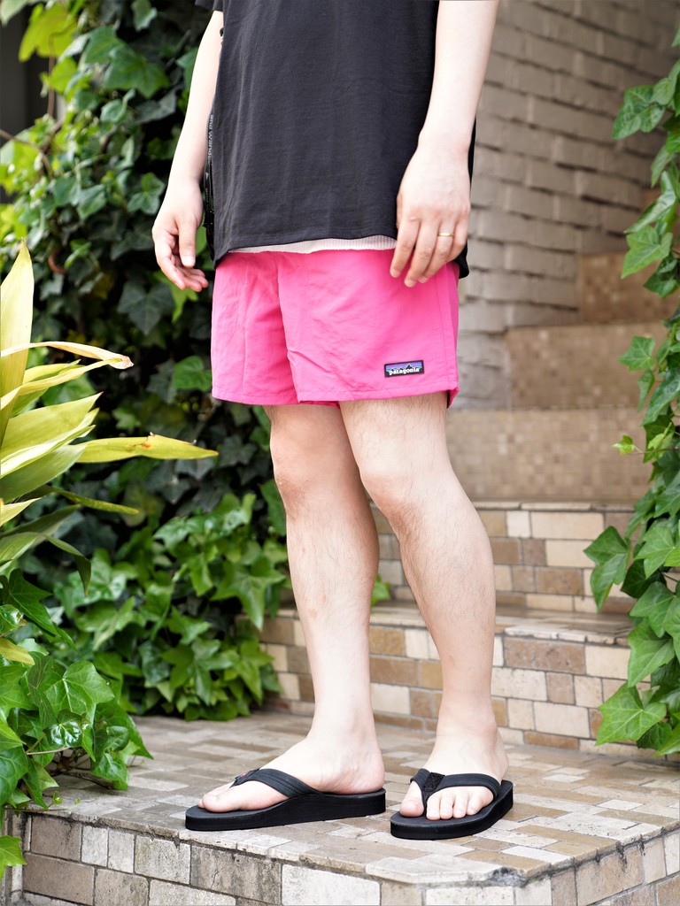 必見！パタゴニアバギーズショーツ(5インチ)のサイズ穿き比べ