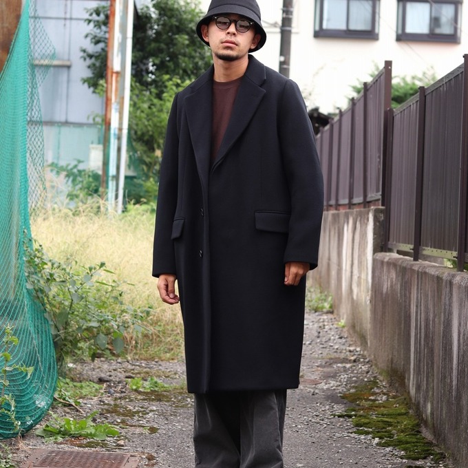 Auralee Light Melton Auralee Super Fine Melton Long Coat AURALEE