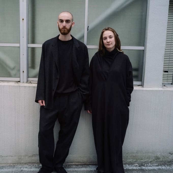 comoli シルクモッサセットアップ サイズ1 21ss comoli シルクモッサ