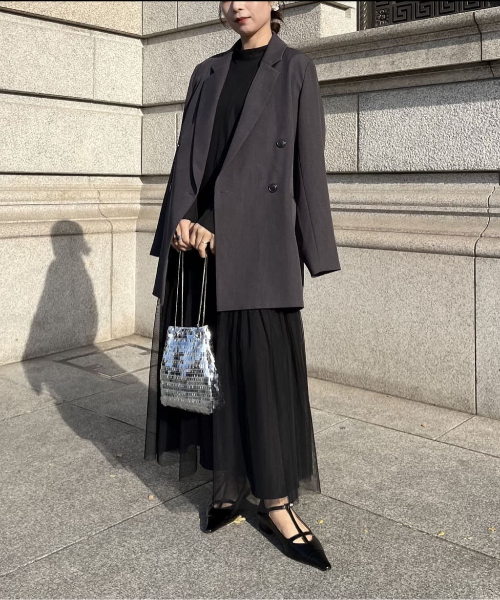 ついに本日再入荷！】チュールハイネックワンピース - CAPRICIEUX LE