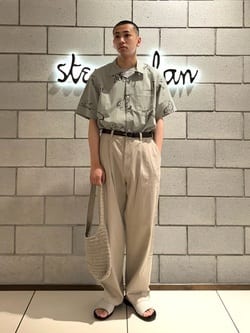 YAECA＞ CHINO TROUSERS 2TUCK /STRAIGHT/パンツ