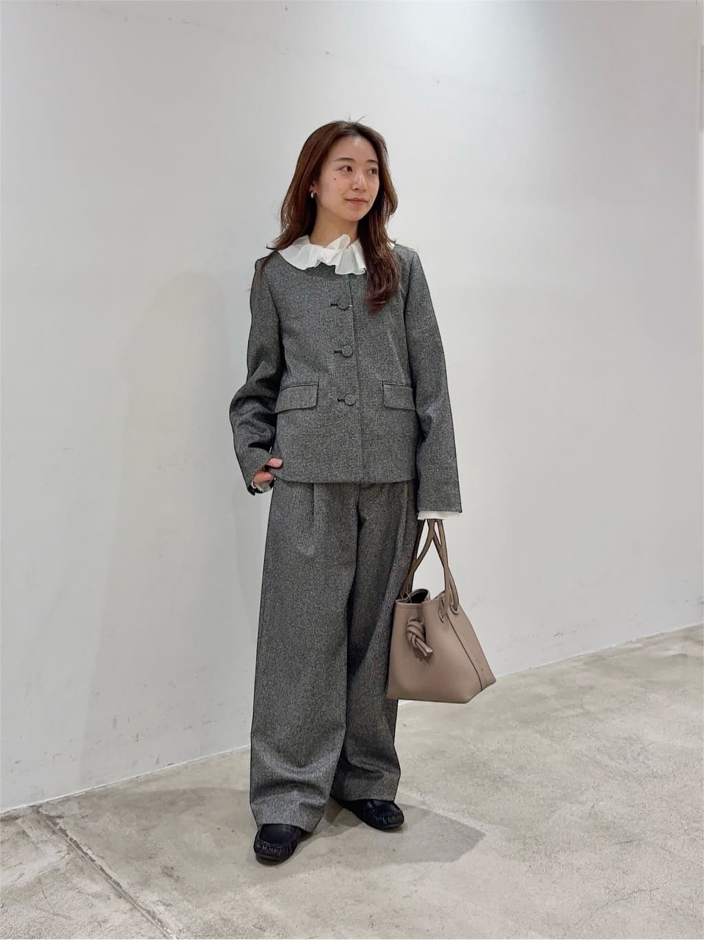 ノーカラージャケット（グレー）｜ユナイテッドアローズ公式通販