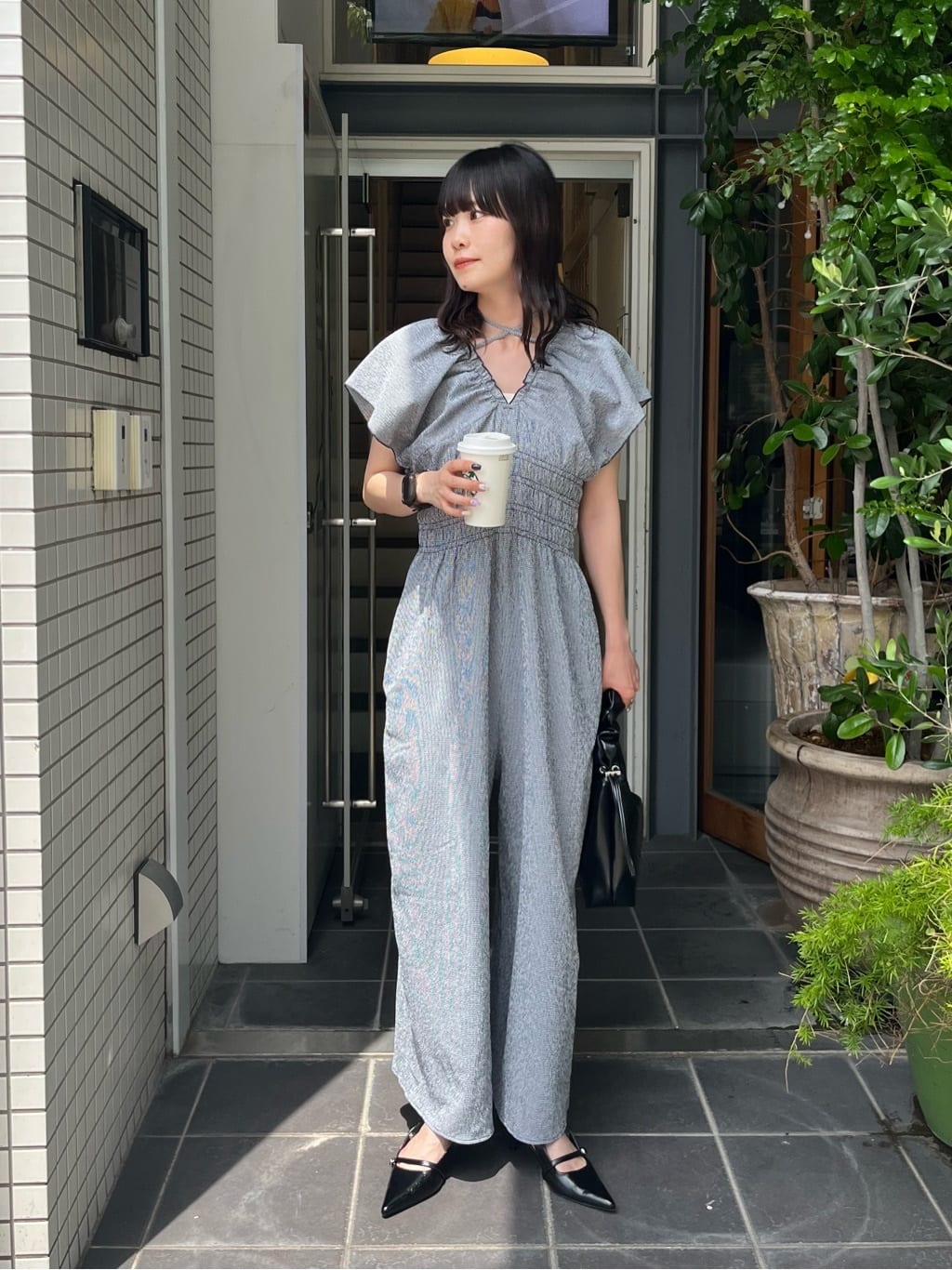 低身長サイズ/2サイズ展開/前後2WAY/無地&チェック/WEB限定カラー