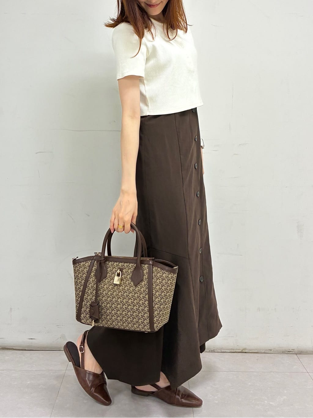 ST Jacquard サマンサアゼル(FREE ブラウン): Samantha Thavasa