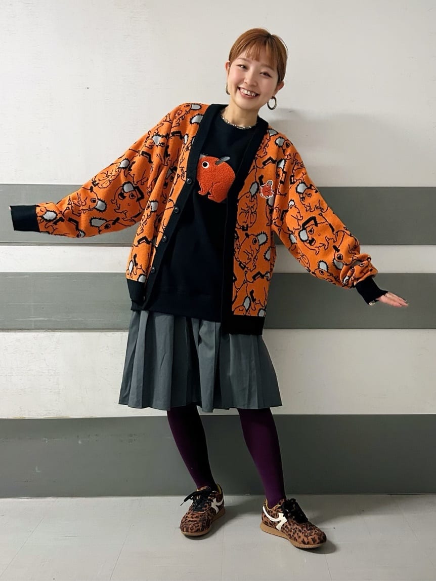 ポチタ パターン｜ジャカードカーディガン｜ユニセックス｜グラニフ