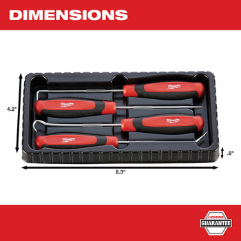 Milwaukee 48-22-9215 Hook & Pick Set, Metal, 8.3 in | RSHughes.com