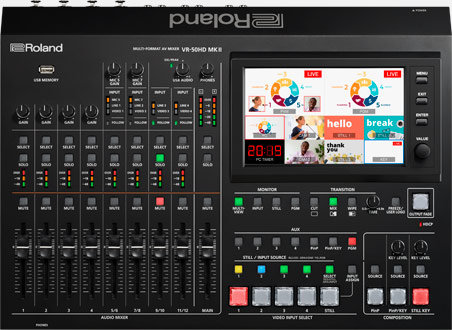 Roland Pro A/V - VR-50HD MK II | マルチフォーマット AV ミキサー<br