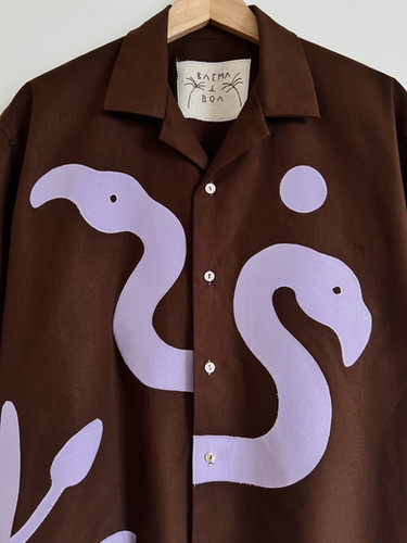 BaeMa T Boa | Flamingo Shirt