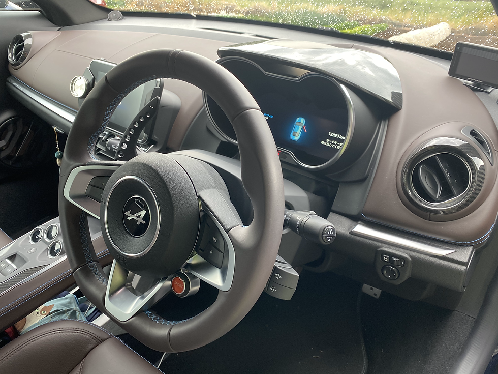 純正品】アルピーヌ A110 パドルシフト 純正品】アルピーヌ A110