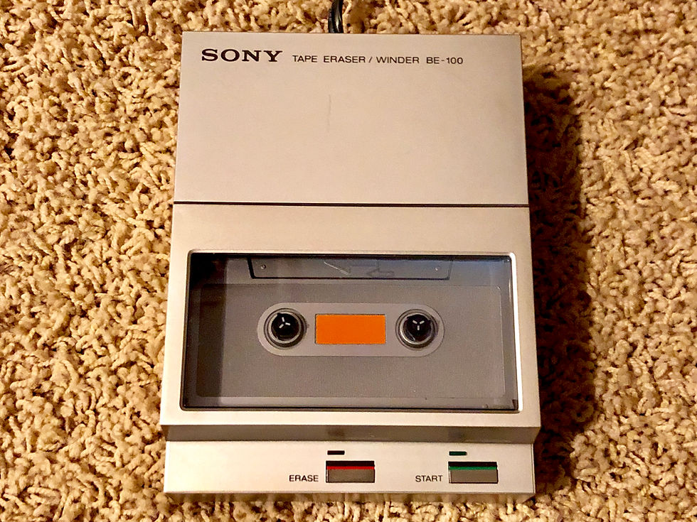 Sony BE-100 Tape Eraser / Winder