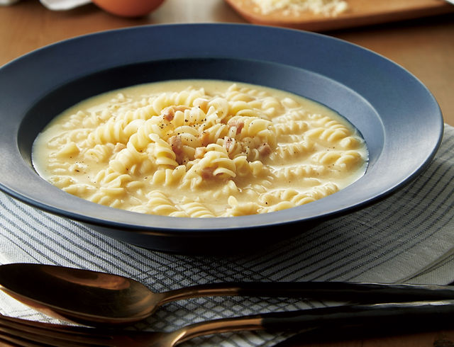 マイクロダイエット カルボナーラ 21食 QR_パスタカルボナーラ