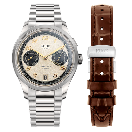 ROYAL SMITH 90-010 Automatic Panda x Grainy Finish Dial | Kuoe