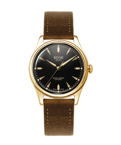 ROYAL SMITH 90-006 ブラック文字盤 ゴールドケース | Kuoe Kyoto JP
