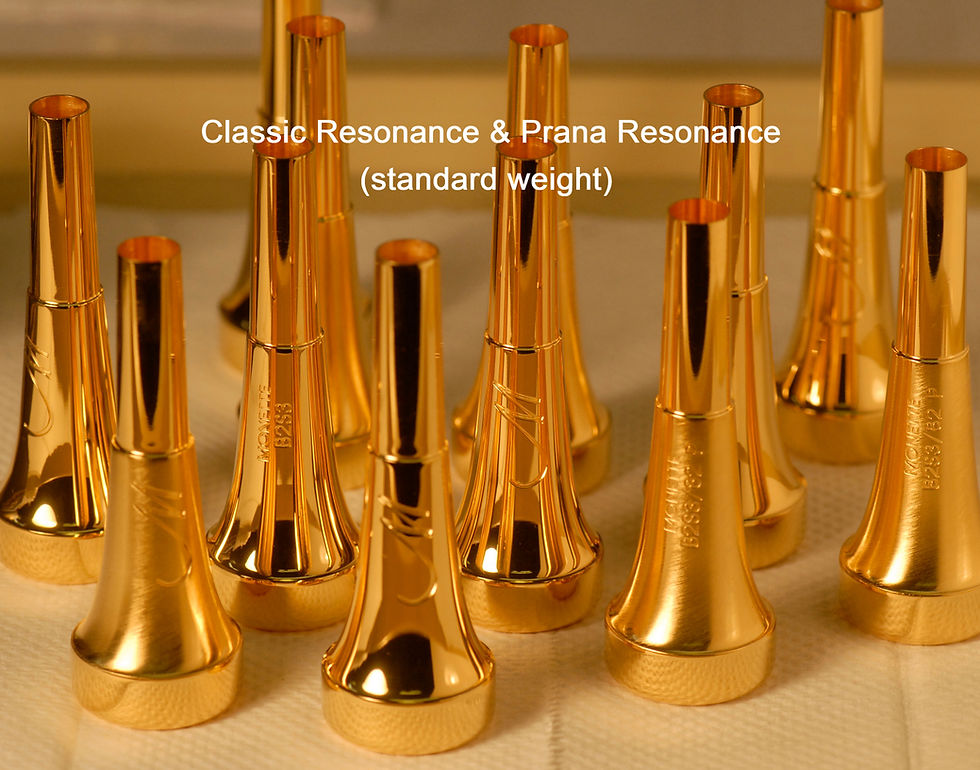 管楽器・吹奏楽器 MONETTE TRADITION PLUS 3 トランペットマウスピース