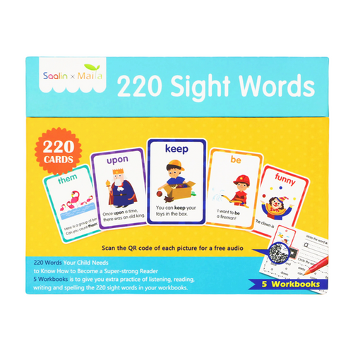 220 Sight Words Flash cards | MaiyaPen