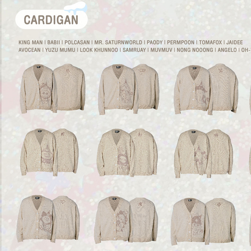 GMMTV Christmas Collection - Cardigan | Webuybangkok