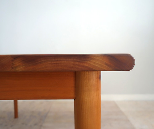 宮崎椅子製作所】 MMテーブル ブラックチェリー材 蜜蠟ワックス仕上