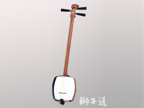 津軽三味線セット（花梨・東さわり付・三つ折・本皮）※ケース別売り