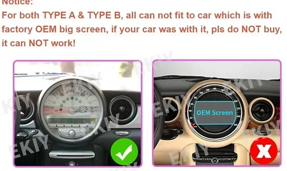 MINI R56 Androidナビ取付け