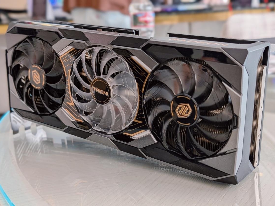 ASRock's flagship Radeon RX 9070 XT TAICHI uses a 16-pin power