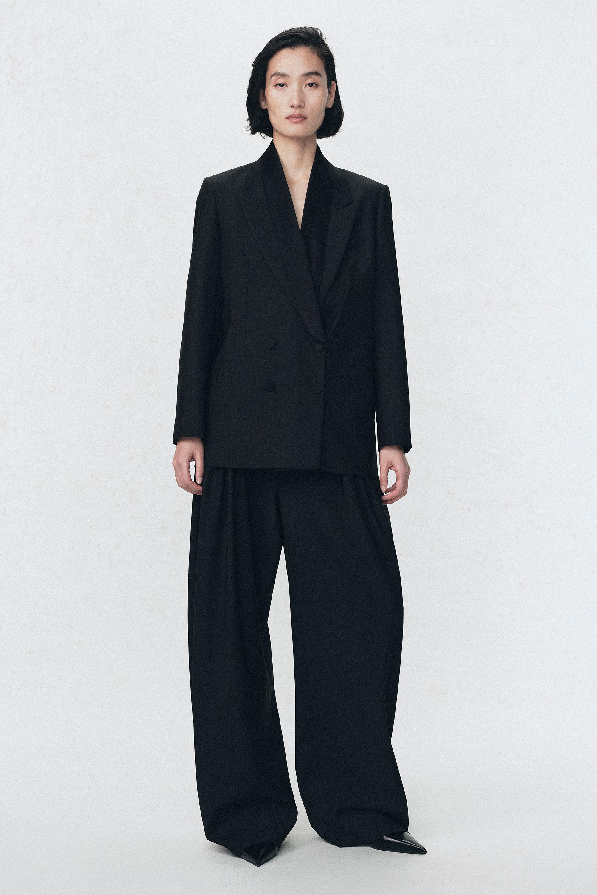 DARTED TROUSERS WITH WOOL SOSHIOTSUKI X ZARA - Black | ZARA Australia