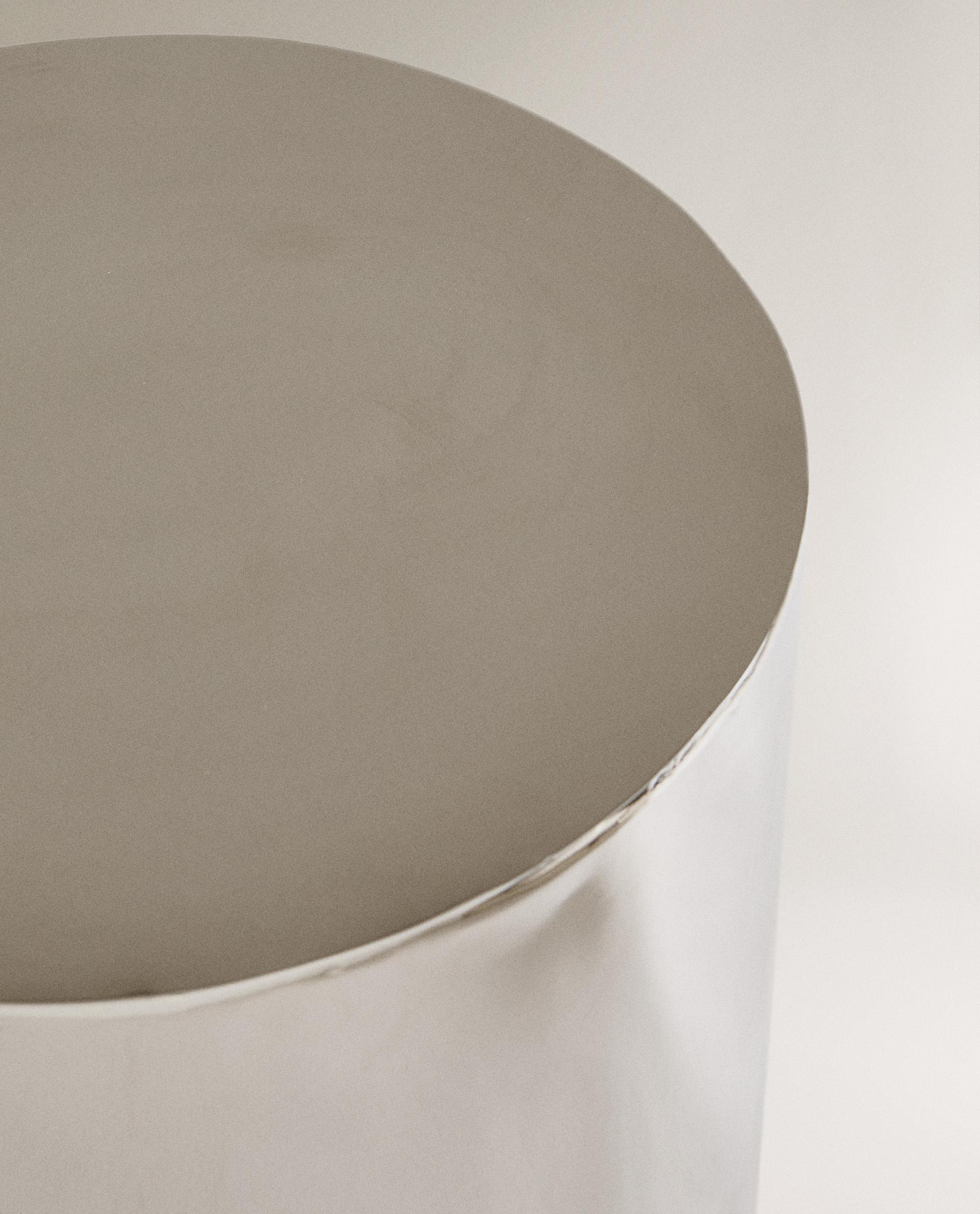 STAINLESS STEEL SIDE TABLE | Zara Home United States of America