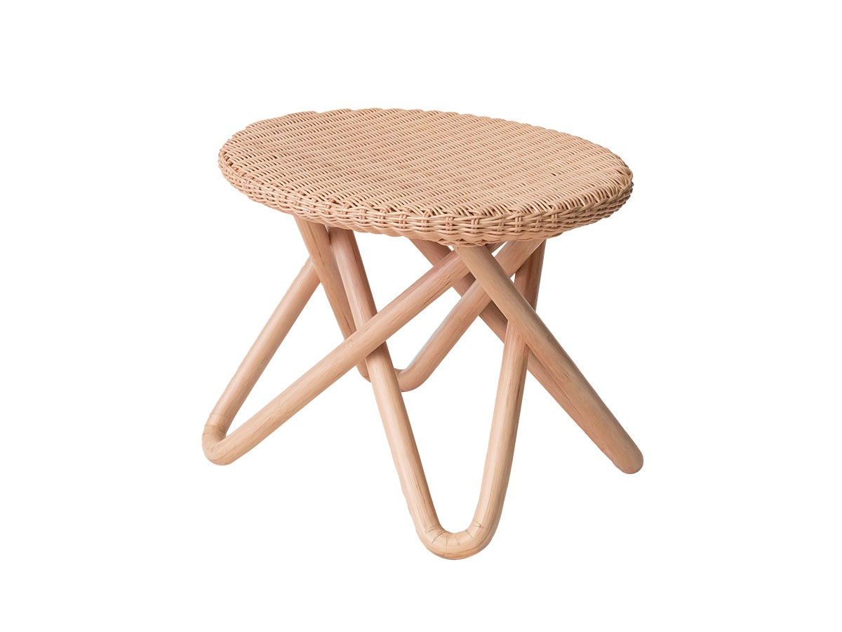 SHIKADA SHITSURAI RATTAN KK Series Stool / シカダ シツライ ラタン