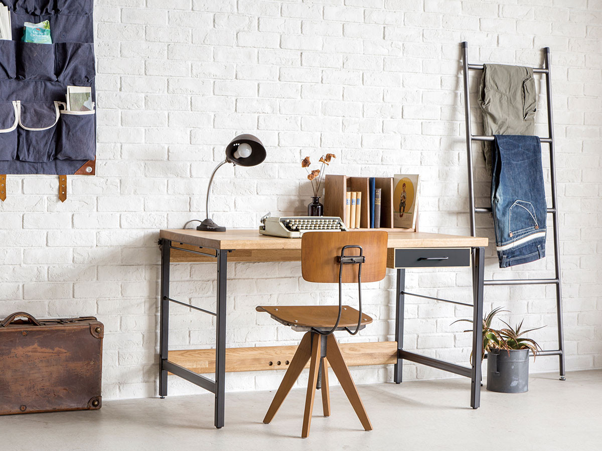 Easy Life WORK DESK / イージーライフ ワーク デスク 幅140cm（無垢材